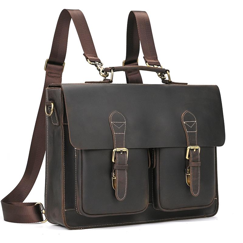Crazy Horse Leather Male Backpack Hard Leather Daypack For Men Rucksack Travelling Bagpack Backpack School Bag 15.6 Laptop Bag темно-коричневого кольору
Crazy Horse Leather Male Backpack Hard Leather Daypack For Men Rucksack Travelling Bagpack Backpack School Bag 15.6 Laptop Bag темно-коричневого кольору