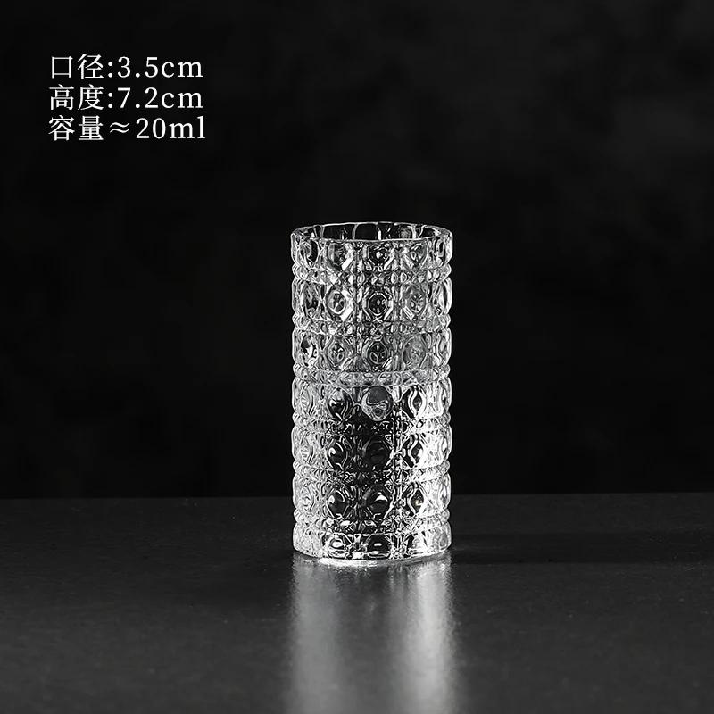Engraved Diamond Crystal Bullet Glass - Carved Shot Glass for Whiskey, Foreign Wine & White Wine Home Drinkware 1PCS
Engraved Diamond Crystal Bullet Glass - Carved Shot Glass for Whiskey, Foreign Wine & White Wine Home Drinkware 1PCS