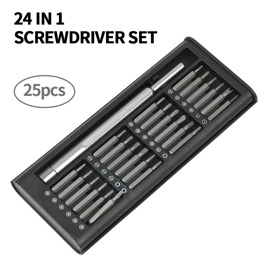 Набор магнитных прецизионных отверток, 25 в 1 с набором мини-карманных отверток из 25 предметов, Маленький ремонтный набор для мобильного телефона, ПК, камеры
Набор магнитных прецизионных отверток, 25 в 1 с набором мини-карманных отверток из 25 предметов, Маленький ремонтный набор для мобильного телефона, ПК, камеры