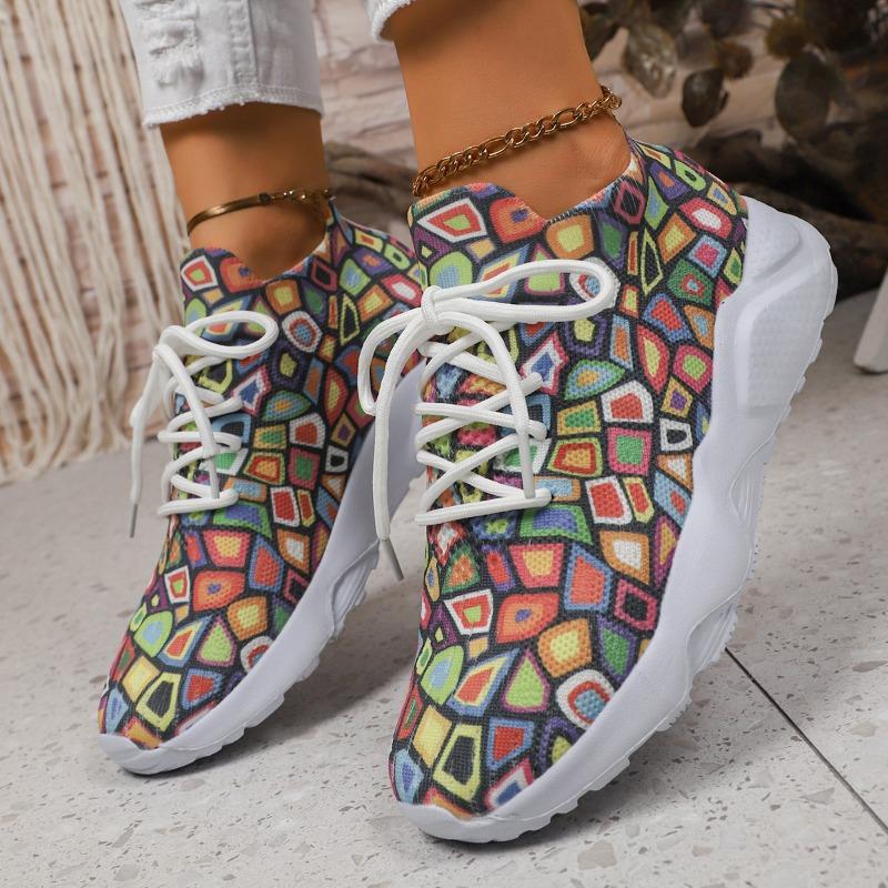 Мода 2025 Новая Женская Радужная Обувь Осень Новая Повседневная Ежедневная Женская Обувь на Плоской Подошве Круглый Носок Разноцветный Принт Кроссовки на Шнуровке 42
Мода 2025 Новая Женская Радужная Обувь Осень Новая Повседневная Ежедневная Женская Обувь на Плоской Подошве Круглый Носок Разноцветный Принт Кроссовки на Шнуровке 42