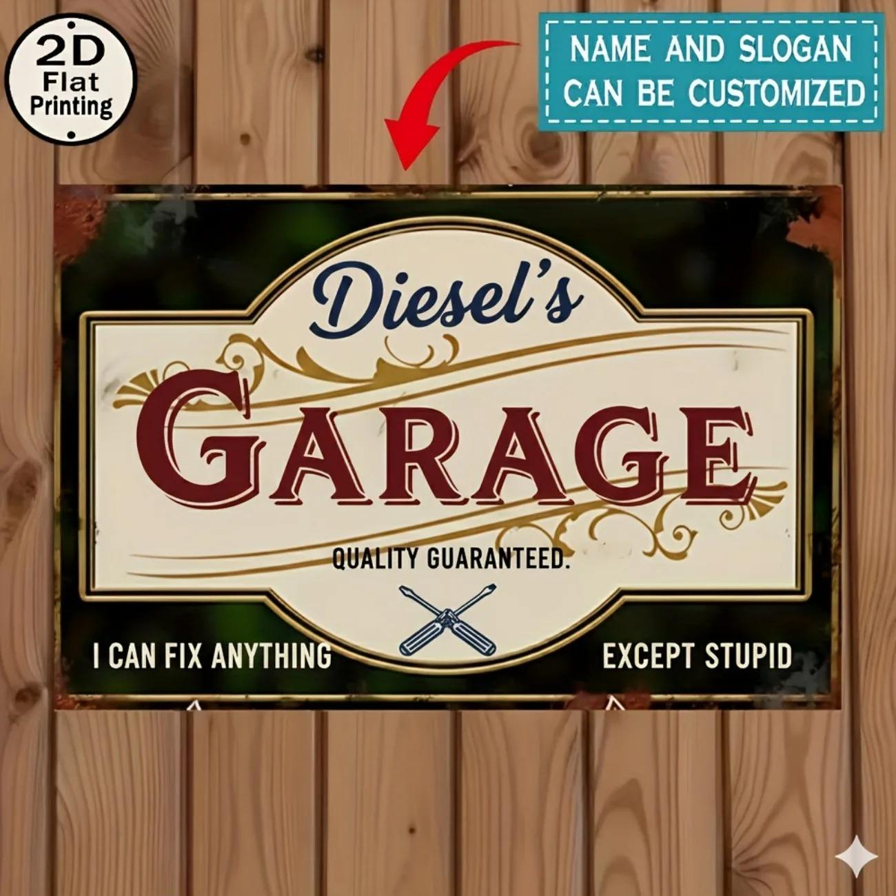 Custom Diesel Mechanic Garage Metal Sign Retro Workshop Wall Art Home Man Cave Plaque чорний
Custom Diesel Mechanic Garage Metal Sign Retro Workshop Wall Art Home Man Cave Plaque чорний