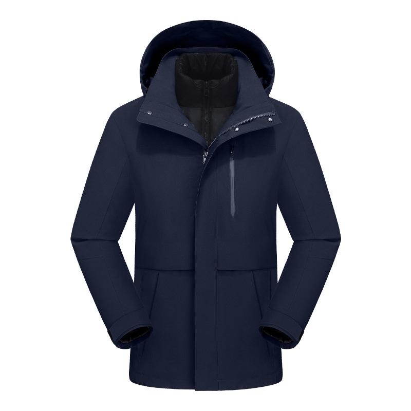 Men’s 3-in-1 Goose Down Windbreaker: Outdoor Waterproof Windproof Mountaineering Jacket with Taped Seams. XXXL
Men’s 3-in-1 Goose Down Windbreaker: Outdoor Waterproof Windproof Mountaineering Jacket with Taped Seams. XXXL