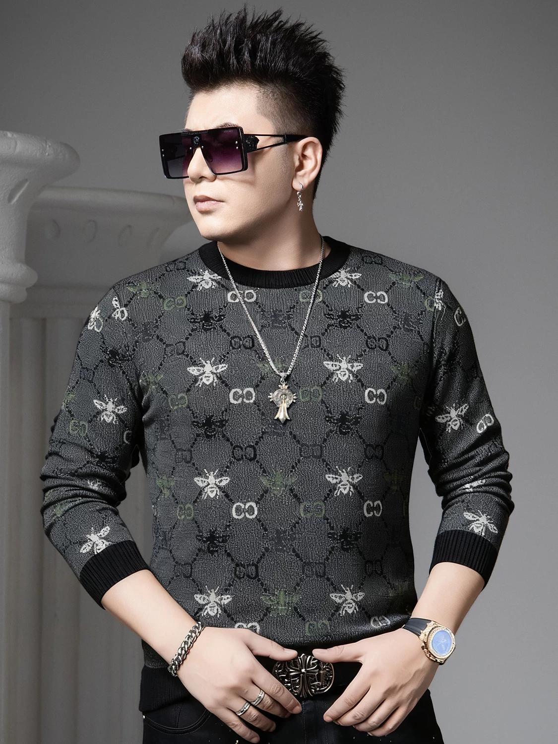 European Style Round Neck Sweater for Men, Autumn and Winter Warm Pullover Knit Base Shirt, Trendy Printed Long-Sleeve Knitwear M чёрный
European Style Round Neck Sweater for Men, Autumn and Winter Warm Pullover Knit Base Shirt, Trendy Printed Long-Sleeve Knitwear M чёрный
