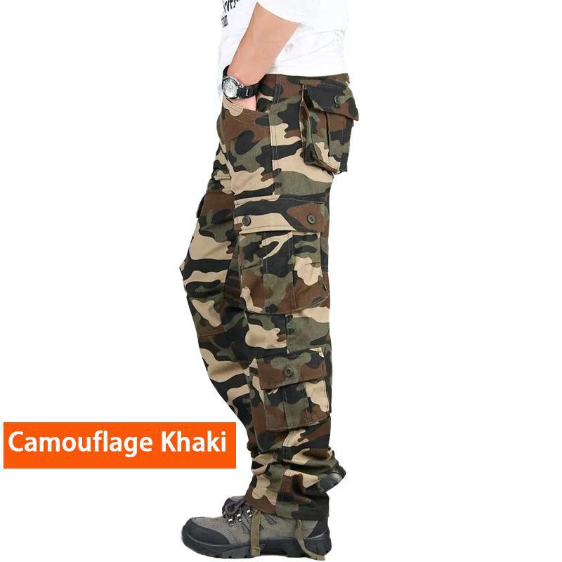 Чоловічі камуфляжні тактичні штани карго великого розміру 40
Чоловічі камуфляжні тактичні штани карго великого розміру 40