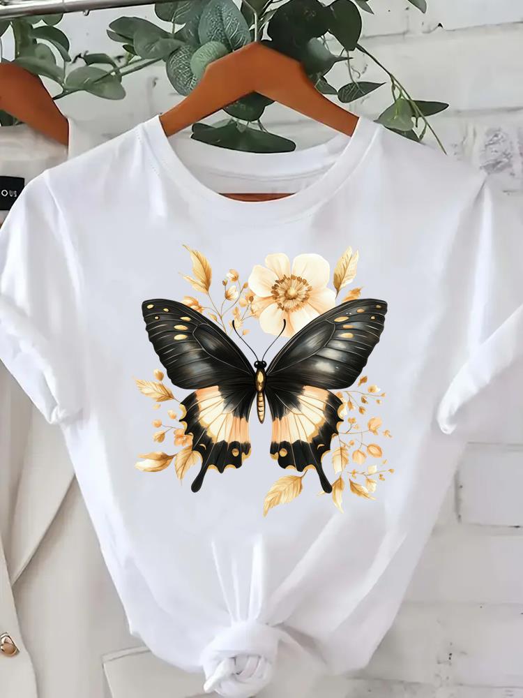 (Asian Size) flower letter trend Women Tee Fashion Lady Clothing Casual T Shirt Female Top Printed Graphic Short Sleeve T-shirts S
(Asian Size) flower letter trend Women Tee Fashion Lady Clothing Casual T Shirt Female Top Printed Graphic Short Sleeve T-shirts S