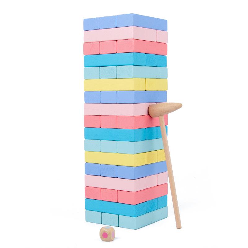 Children s Large Wooden Stacking Game - 51 Pieces, Number and Animal Cognition, High Tower Building Table Game 28.5*8*8.5
Children s Large Wooden Stacking Game - 51 Pieces, Number and Animal Cognition, High Tower Building Table Game 28.5*8*8.5