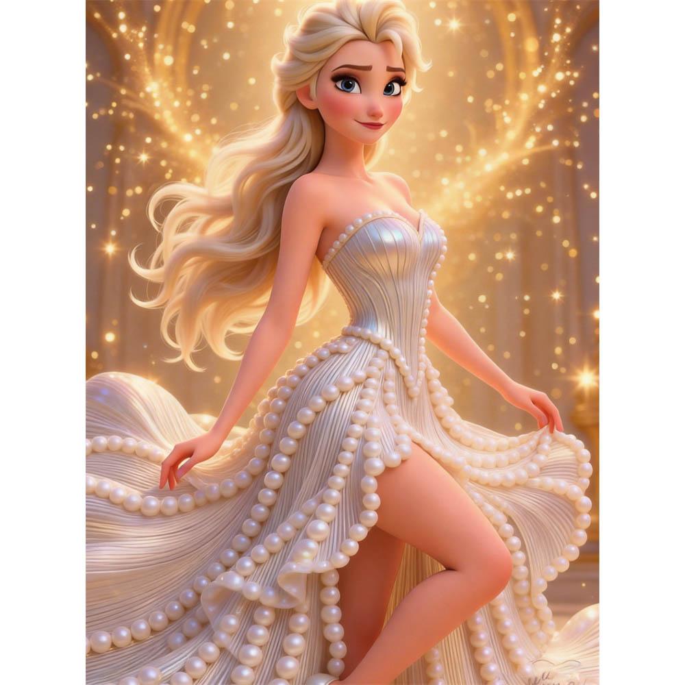 Disney Pearl Painting Princess Elsa Gilt White Dress Creative Art 5D Exquisite Landscape Sparkling Painting Craft Home Wall DecorationDIYHandmadeGift 35x45cm
Disney Pearl Painting Princess Elsa Gilt White Dress Creative Art 5D Exquisite Landscape Sparkling Painting Craft Home Wall DecorationDIYHandmadeGift 35x45cm