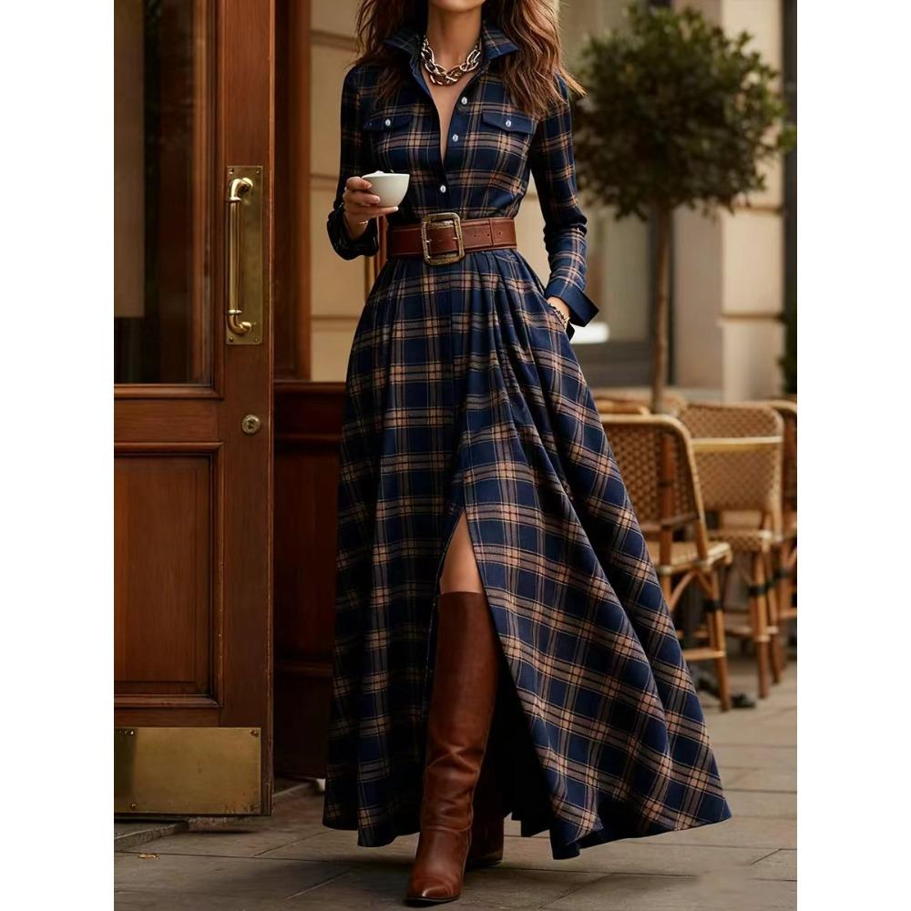 Large Size Women s Clothing French Retro Plaid Thin Irregular Dress Women s European and American New Design Skirt XXL
Large Size Women s Clothing French Retro Plaid Thin Irregular Dress Women s European and American New Design Skirt XXL