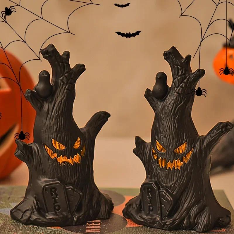 Halloween Ghost Tree Led Glow Ghost Lights, Scary Halloween Decorations, Halloween Tree Night Light Village Statue Haunted House чёрный
Halloween Ghost Tree Led Glow Ghost Lights, Scary Halloween Decorations, Halloween Tree Night Light Village Statue Haunted House чёрный