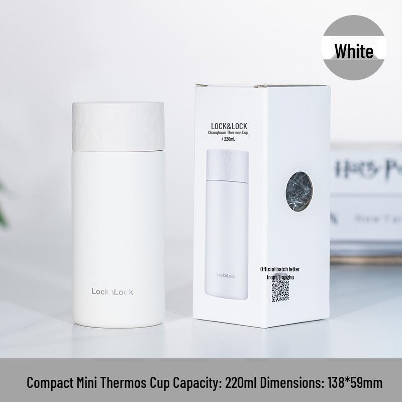 Lock & Lock Mini Pocket Thermos Cup for Outdoor Use - 316 Stainless Steel, Unisex 220-300ml
Lock & Lock Mini Pocket Thermos Cup for Outdoor Use - 316 Stainless Steel, Unisex 220-300ml