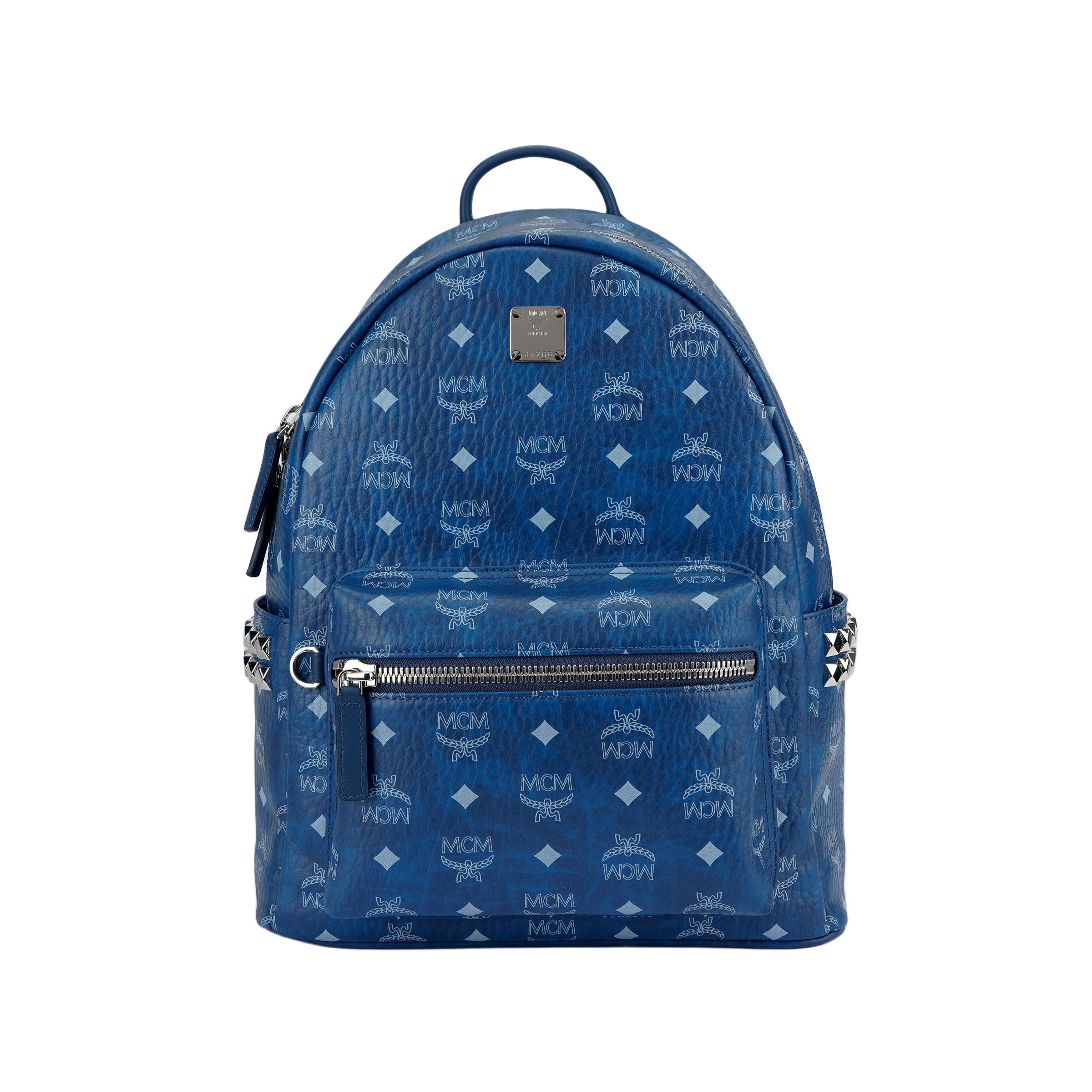 MCM Stark Side Studded Faux Leather Backpack Regular Unisex Couple Unisex backpack Blue MMKFAVE101F001 Basic Set (Bag+Dust Bag)
MCM Stark Side Studded Faux Leather Backpack Regular Unisex Couple Unisex backpack Blue MMKFAVE101F001 Basic Set (Bag+Dust Bag)