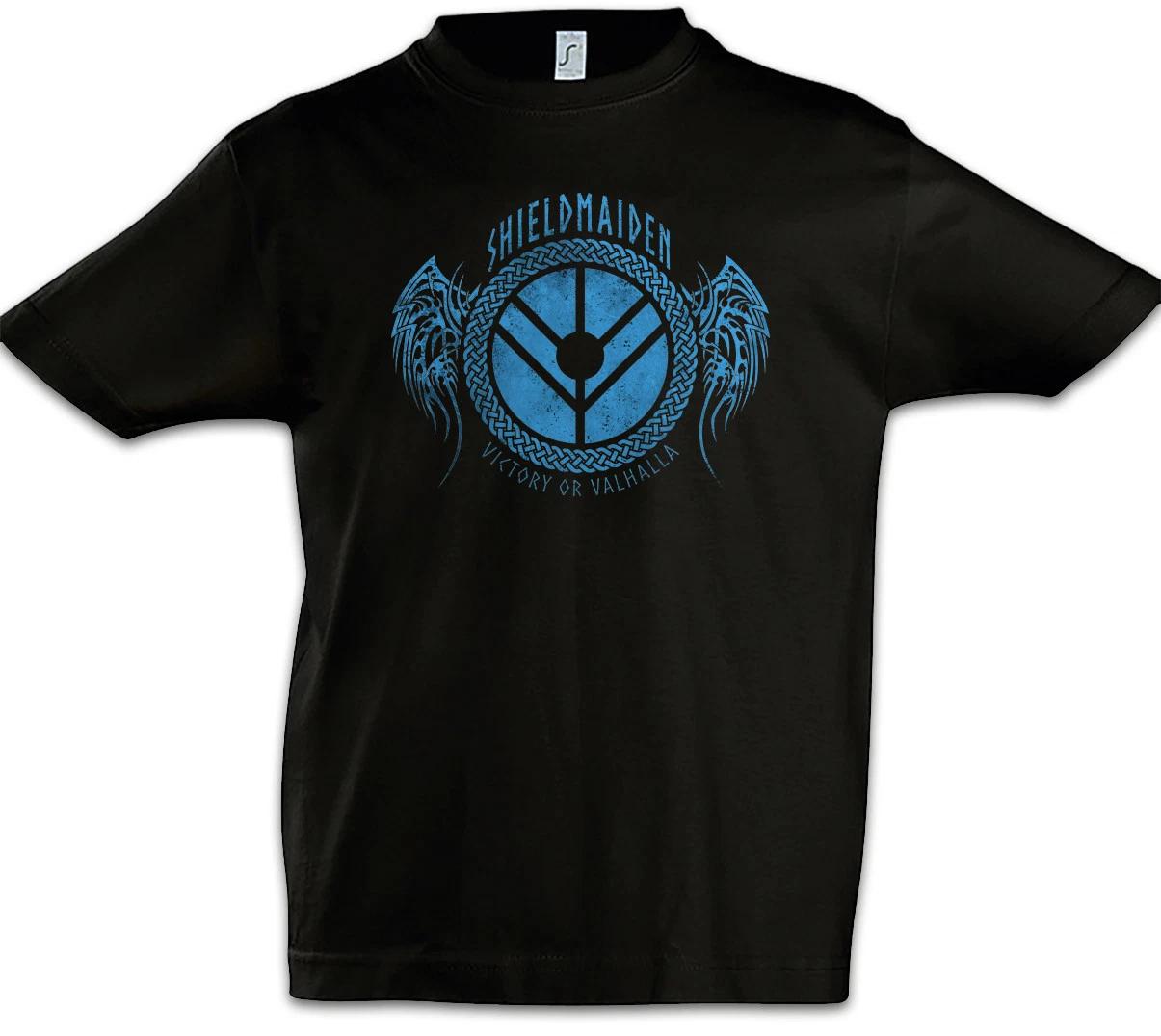 Shieldmaiden I Boys T-Shirt Valhalla Odin Thor Loki Viking Vikings Fun Norsemen 120
Shieldmaiden I Boys T-Shirt Valhalla Odin Thor Loki Viking Vikings Fun Norsemen 120