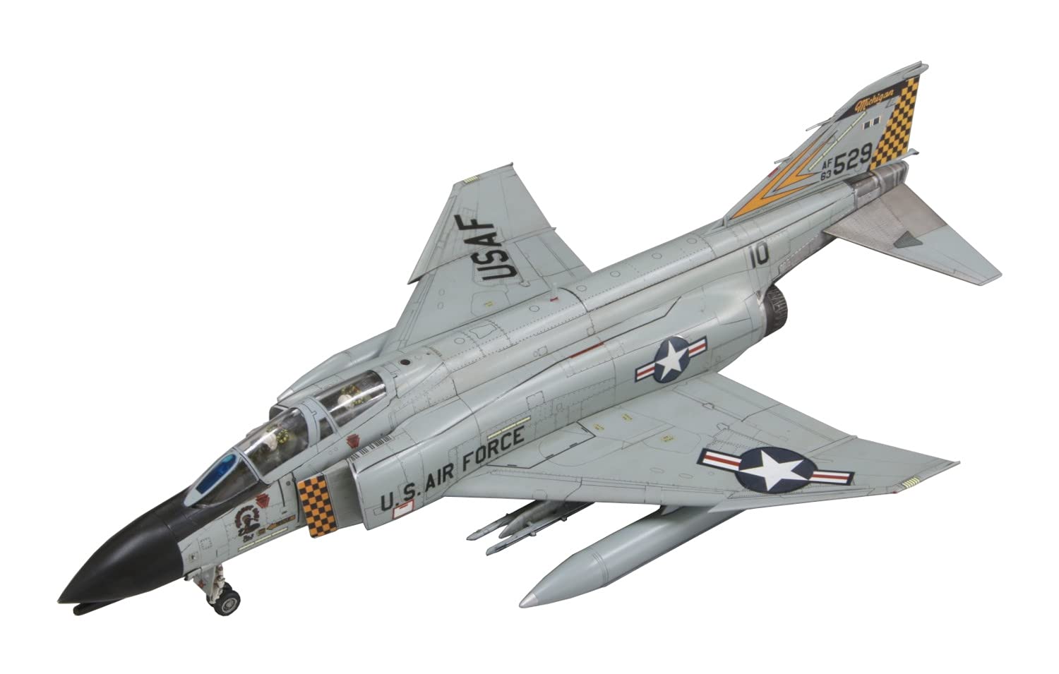Fine Mold Aircraft Series Air Force Air National Guard Special Edition Пластиковая модель FP46S, ограниченный первый заказ 1/72 США. F-4C (Производитель
Fine Mold Aircraft Series Air Force Air National Guard Special Edition Пластиковая модель FP46S, ограниченный первый заказ 1/72 США. F-4C (Производитель