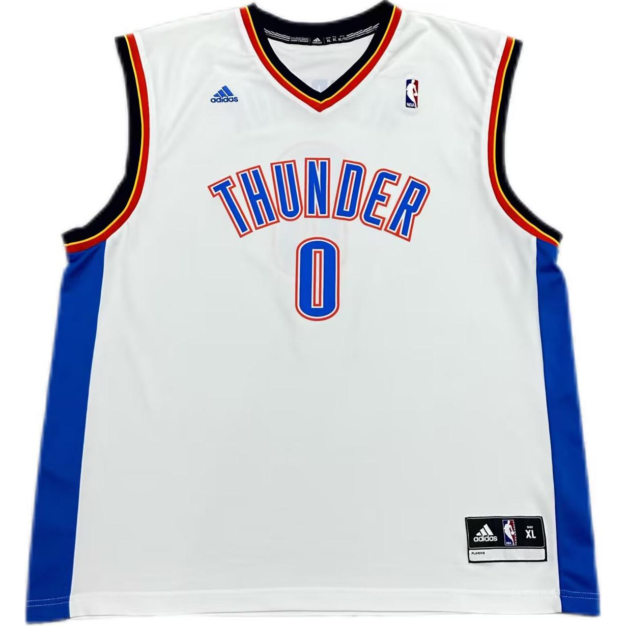 Adidas X NBA Collaboration Oklahoma City Thunder Russell Westbrook 0 Print Fashion Versatile Breathable Basketball Jersey 7818A-3CS-AEB1071 2XL
Adidas X NBA Collaboration Oklahoma City Thunder Russell Westbrook 0 Print Fashion Versatile Breathable Basketball Jersey 7818A-3CS-AEB1071 2XL