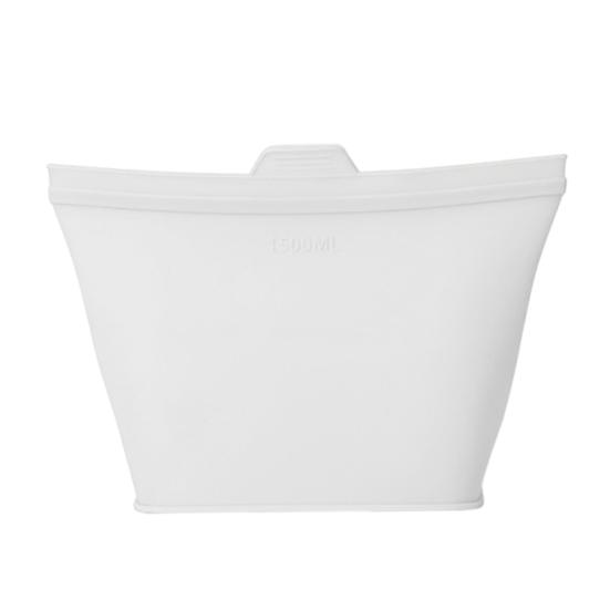 Fresh-keeping Bag Food-Grade Silicone with Sealing Strip Pouch Leak-Proof Reusable Microwave Safe Freshness Keeper for Home Kitchen Dining 500ML чистий
Fresh-keeping Bag Food-Grade Silicone with Sealing Strip Pouch Leak-Proof Reusable Microwave Safe Freshness Keeper for Home Kitchen Dining 500ML чистий