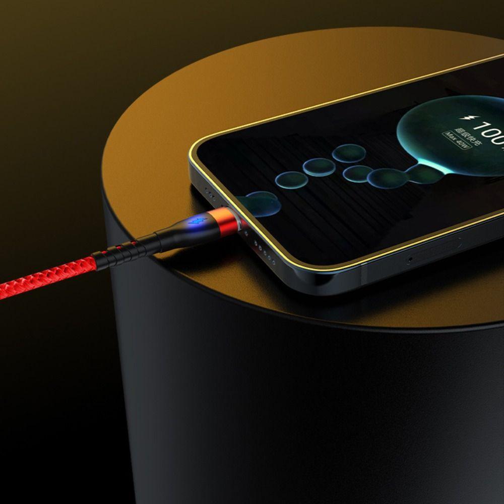 Charger Cable LED Indicator 6A 66W USB Type C Cable Fast Charging Cable Nylon Data Cable Data Cord
Charger Cable LED Indicator 6A 66W USB Type C Cable Fast Charging Cable Nylon Data Cable Data Cord