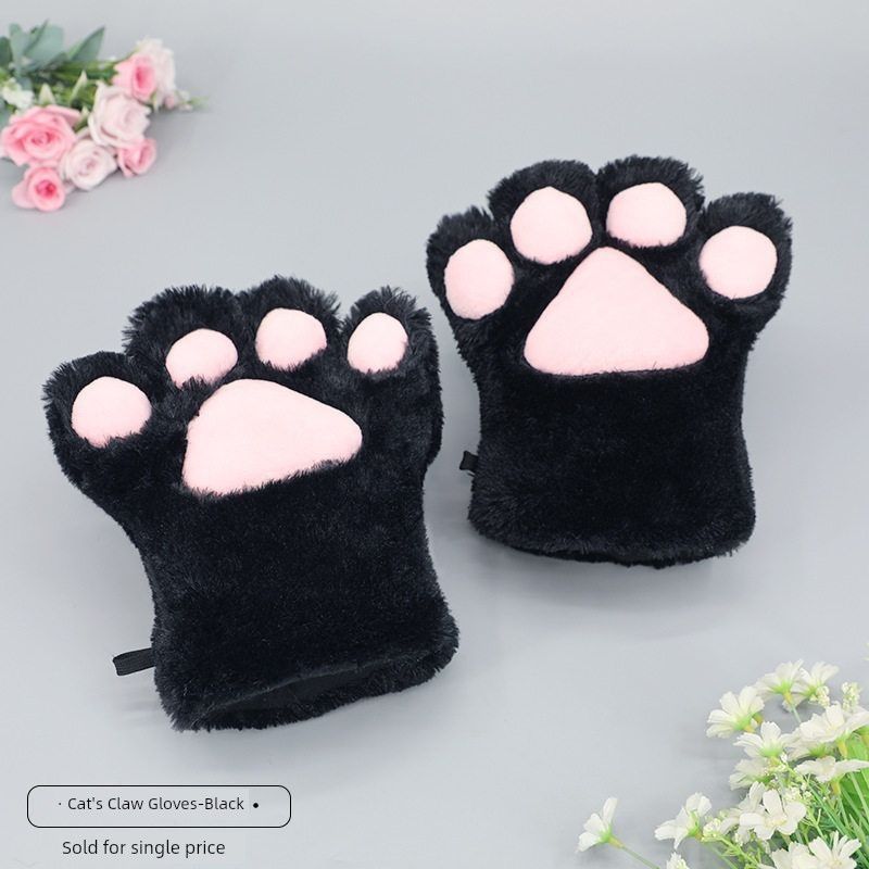 Stuffed Extremely Cute Cute Japanese Style Cosplay Cat Props on Behalf of a Net Anthurium Andraeanum Lind Gloves Show Cat Paw Cat s Paw-Black (Single) All yards
Stuffed Extremely Cute Cute Japanese Style Cosplay Cat Props on Behalf of a Net Anthurium Andraeanum Lind Gloves Show Cat Paw Cat s Paw-Black (Single) All yards