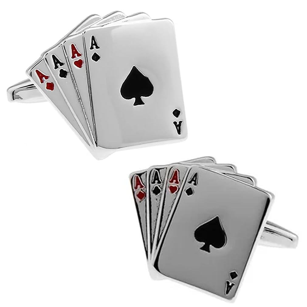 Специализированный магазин запонок CUFF Игральные карты Туз Каре Запонки Запонки Запонки n00380 
Специализированный магазин запонок CUFF Игральные карты Туз Каре Запонки Запонки Запонки n00380