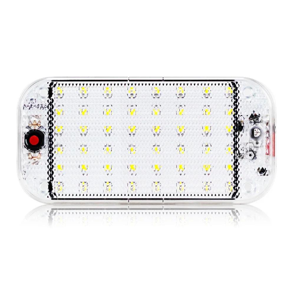 НОВЫЙ 72LED 12V-80V светодиодный автомобильный купольный светильник для чтения на крышу автомобиля, внутреннее освещение автомобиля
НОВЫЙ 72LED 12V-80V светодиодный автомобильный купольный светильник для чтения на крышу автомобиля, внутреннее освещение автомобиля
