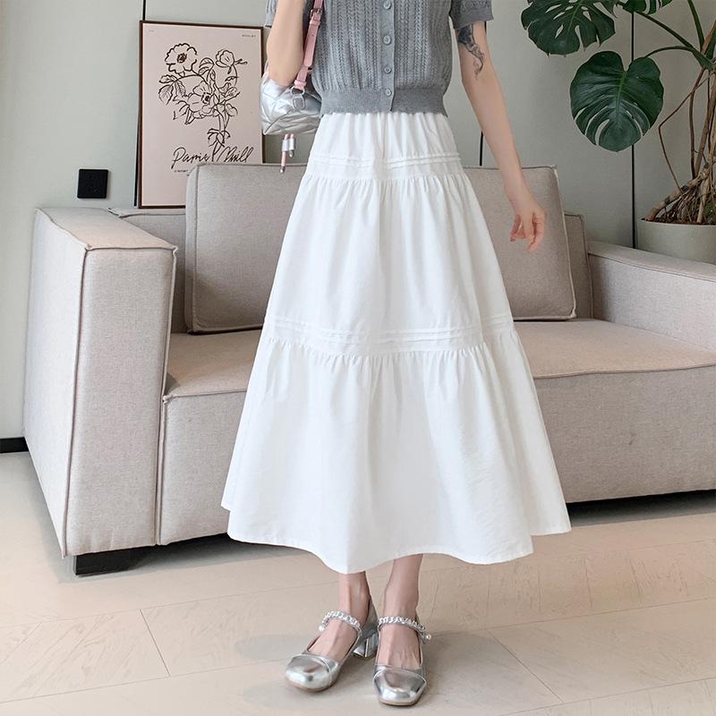 Белая юбка-торт с высокой талией, облегающая и универсальная юбка с эластичной талией, корейский нежный стиль, милая маленькая миди-юбка XL
Белая юбка-торт с высокой талией, облегающая и универсальная юбка с эластичной талией, корейский нежный стиль, милая маленькая миди-юбка XL