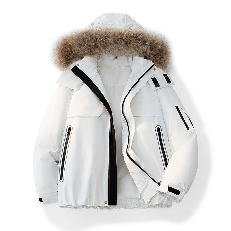 Winter 2025 Versatile Thickened Hooded Down Jacket with Large Fur Collar L
Winter 2025 Versatile Thickened Hooded Down Jacket with Large Fur Collar L