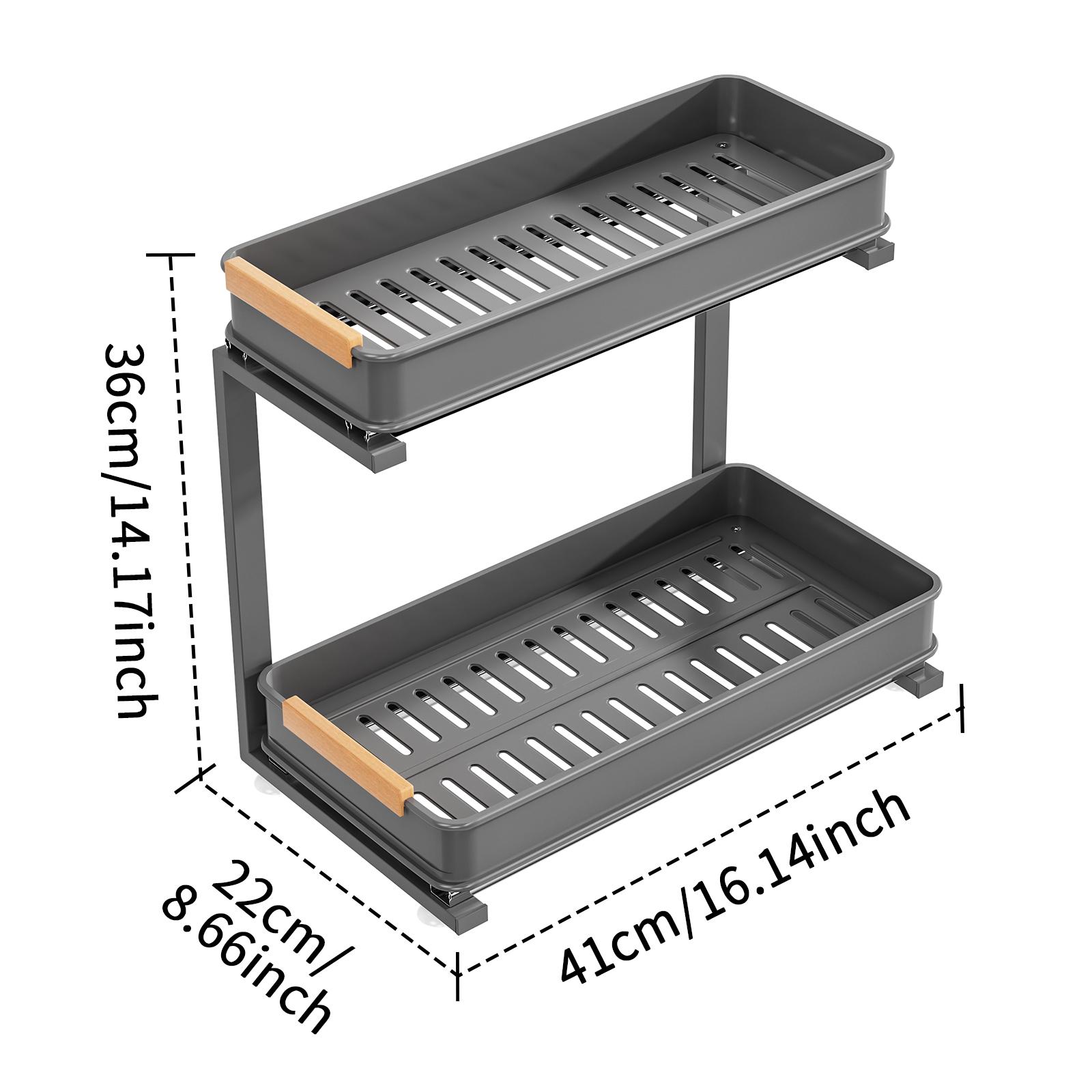 L-Shaped Crystal Pull-Out Storage Tray
L-Shaped Crystal Pull-Out Storage Tray