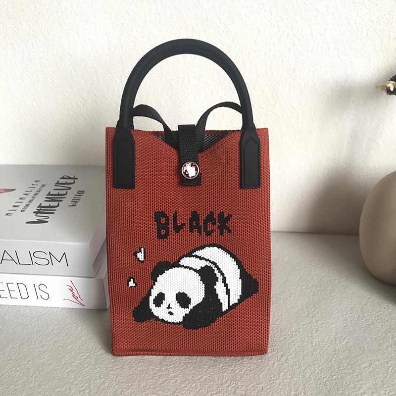Casual Tote Bag with Panda Lettering Pattern Small Handheld Mobile Phone Purse Stylish Texture Women s Bag for Everyday Use One Size
Casual Tote Bag with Panda Lettering Pattern Small Handheld Mobile Phone Purse Stylish Texture Women s Bag for Everyday Use One Size