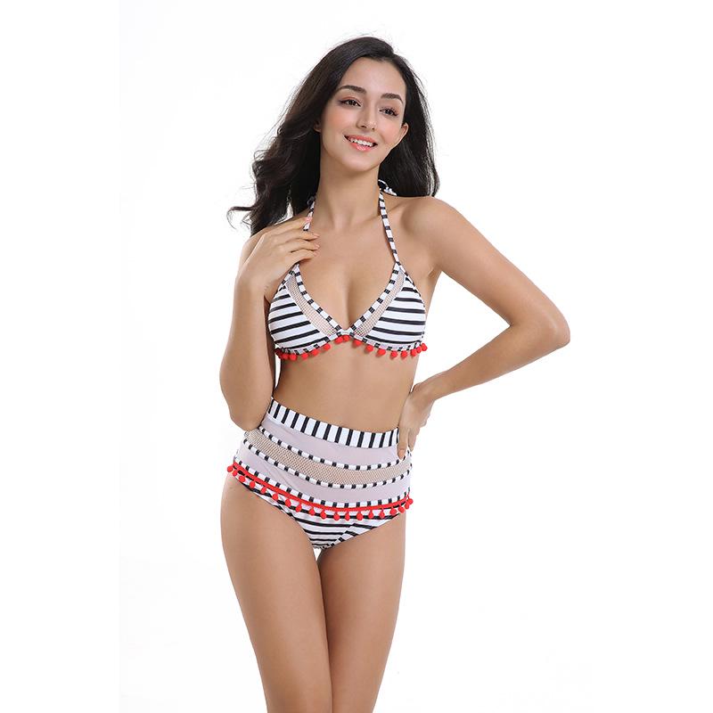 Women s Black Mesh & Pom-Pom Trim High-Waist Two-Piece Bikini Swimsuit S білий
Women s Black Mesh & Pom-Pom Trim High-Waist Two-Piece Bikini Swimsuit S білий