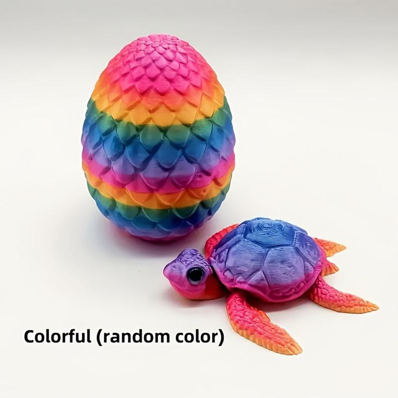 New Movable Sea Turtle Flexible Joint 3D Printed Sculpture With Eggs Fun Desk Ornament For Home Office Car Desk Decoration Gift різнокольоровий
New Movable Sea Turtle Flexible Joint 3D Printed Sculpture With Eggs Fun Desk Ornament For Home Office Car Desk Decoration Gift різнокольоровий
