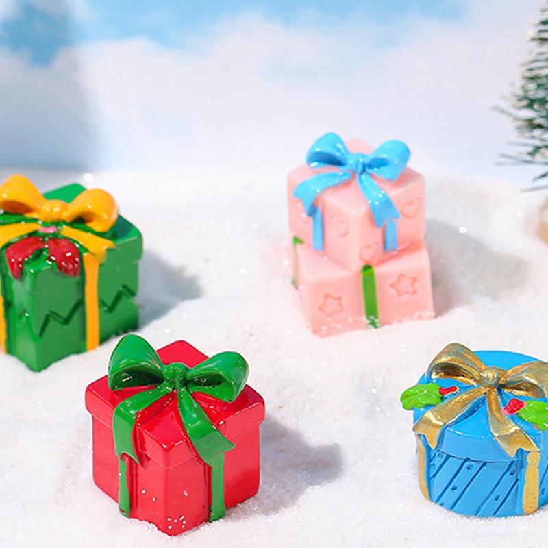 Mini Resin Christmas Decoration Micro Landscape Christmas Gift Box Ornaments For Diy Miniature Garden Figurine Home Decoration
Mini Resin Christmas Decoration Micro Landscape Christmas Gift Box Ornaments For Diy Miniature Garden Figurine Home Decoration