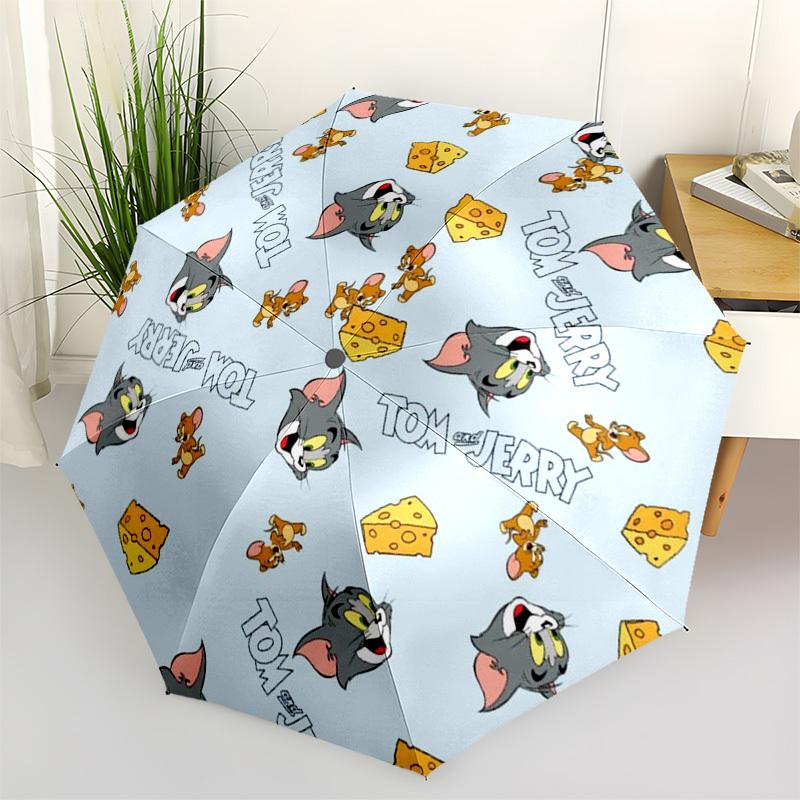 1pc Tom Jerry Fabric Print Umbrella with Plastic Handle,Cartoon Pattern,Suitable for All Seasons Multi-functional Umbrella365
1pc Tom Jerry Fabric Print Umbrella with Plastic Handle,Cartoon Pattern,Suitable for All Seasons Multi-functional Umbrella365