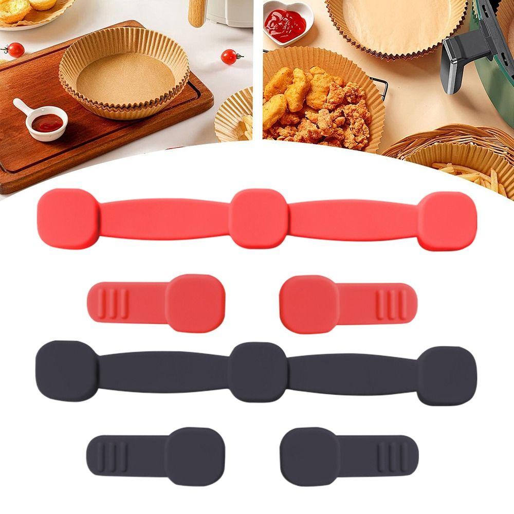 1pc Fixation Air Fryer Magnet Silicone Buckle Non-Scratch Paper Holder for Parchment Paper сірий
1pc Fixation Air Fryer Magnet Silicone Buckle Non-Scratch Paper Holder for Parchment Paper сірий