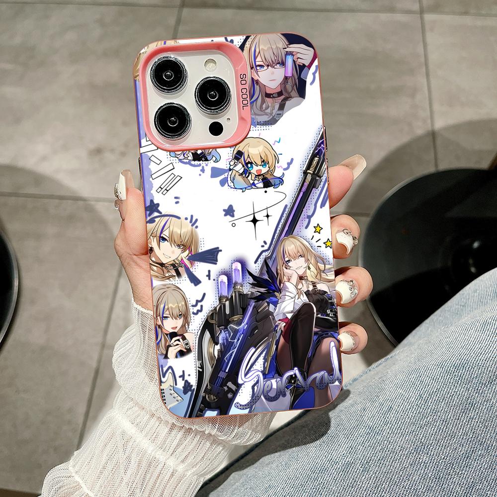 HSR Serval Pink Translucent Mobile Phone Case for iPhone 17 16 15 14 13 12 11 X XR XS Air Pro Max Plus Colorful Cover iPhone 15
HSR Serval Pink Translucent Mobile Phone Case for iPhone 17 16 15 14 13 12 11 X XR XS Air Pro Max Plus Colorful Cover iPhone 15