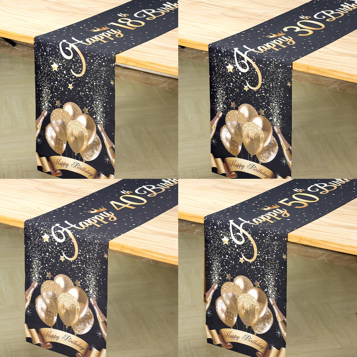 18 30 40 50 Years Old Birthday Table Runner Happy Birthday Party Table Decoration 18 30 40 50 Years Old Birthday Party Decor
18 30 40 50 Years Old Birthday Table Runner Happy Birthday Party Table Decoration 18 30 40 50 Years Old Birthday Party Decor