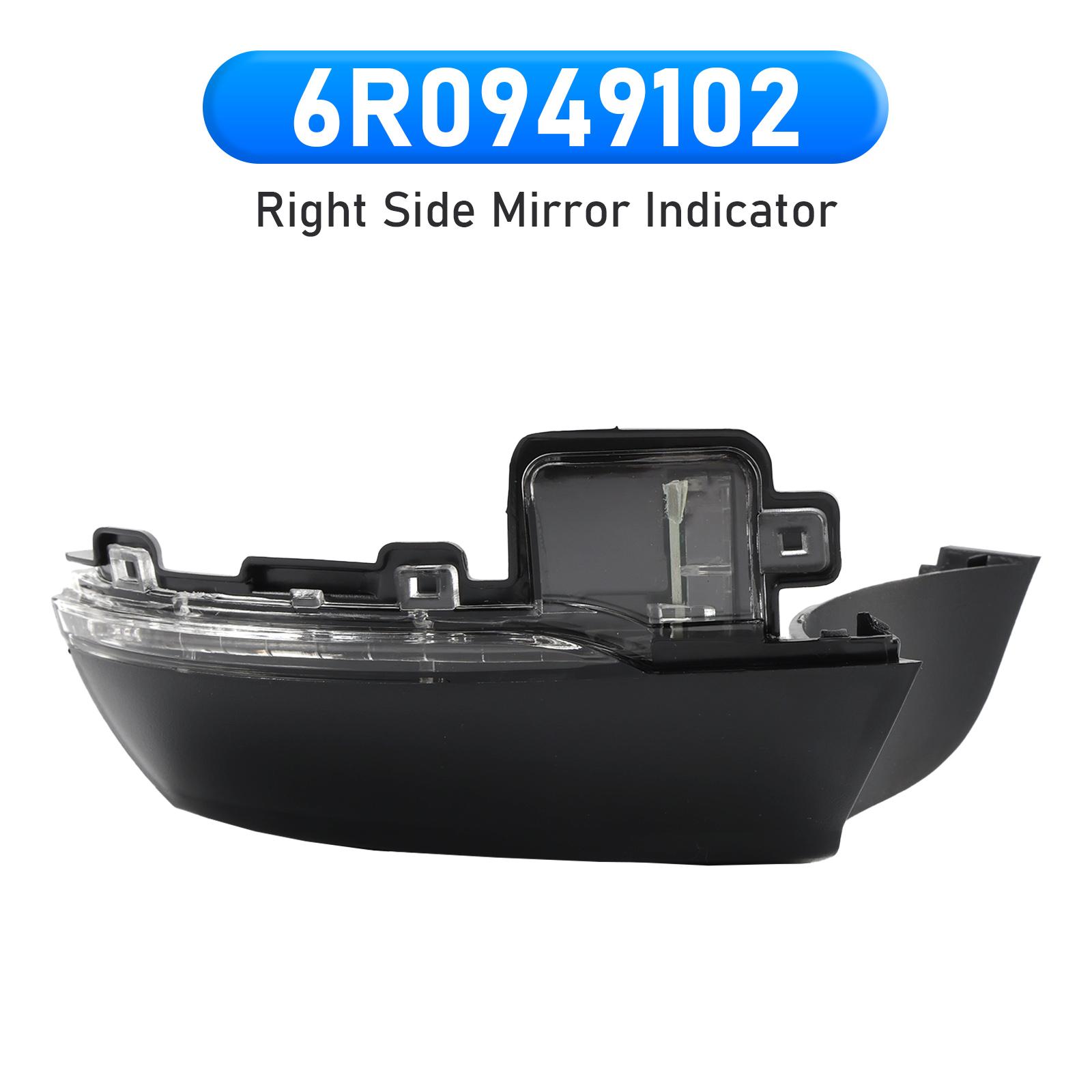 Right Side Mirror Indicator Light Lamp for VW Polo MK5 6C 2009-18 6R0949102
Right Side Mirror Indicator Light Lamp for VW Polo MK5 6C 2009-18 6R0949102
