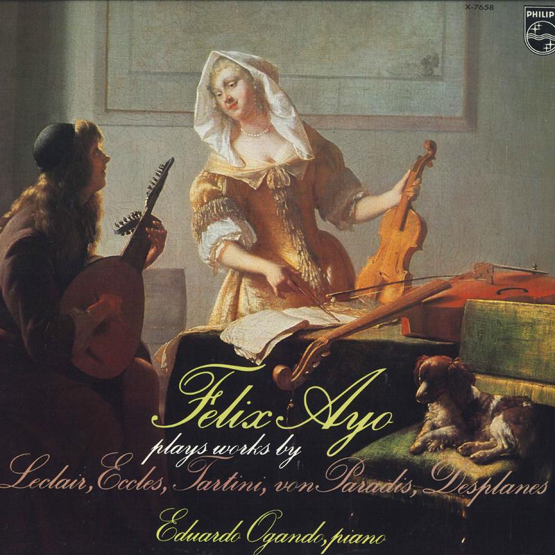 LP Record FELIX AYO EDUARDO OGANDO Plays Works By Eclair Eccles Ta X7658 PHILIPS 1976 Japan Classical
LP Record FELIX AYO EDUARDO OGANDO Plays Works By Eclair Eccles Ta X7658 PHILIPS 1976 Japan Classical