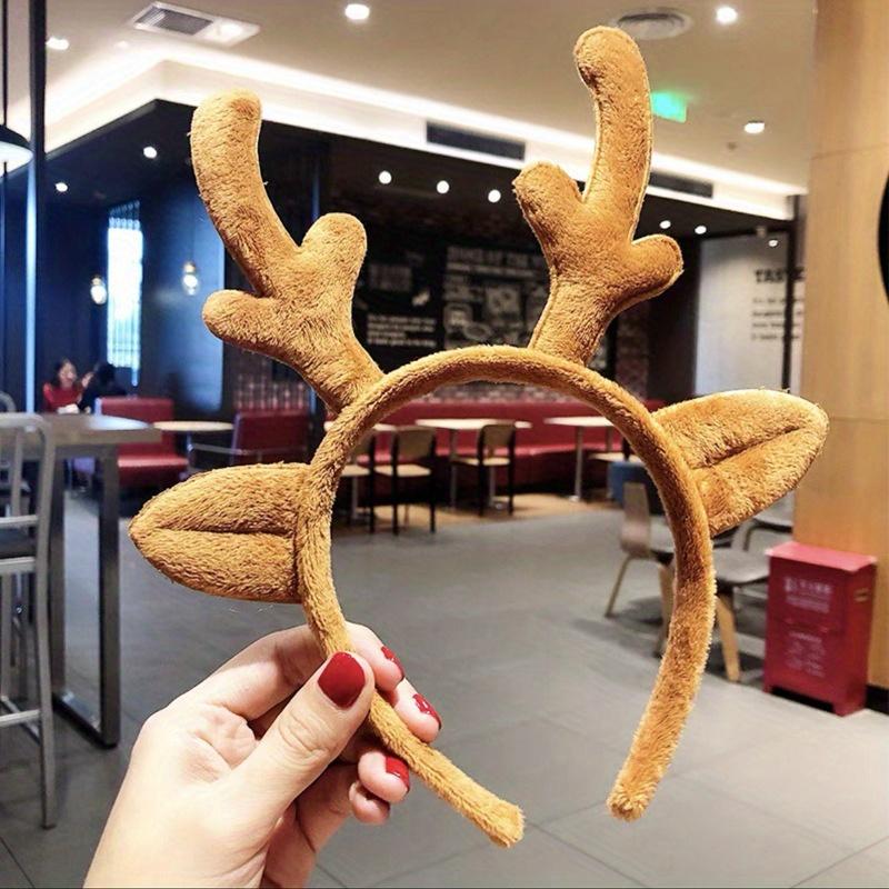 1PC Christmas Decorative Headband Cute Plush Antler Deer Hairband Hair Accessories for Party Carnival Cosplay коричневий
1PC Christmas Decorative Headband Cute Plush Antler Deer Hairband Hair Accessories for Party Carnival Cosplay коричневий