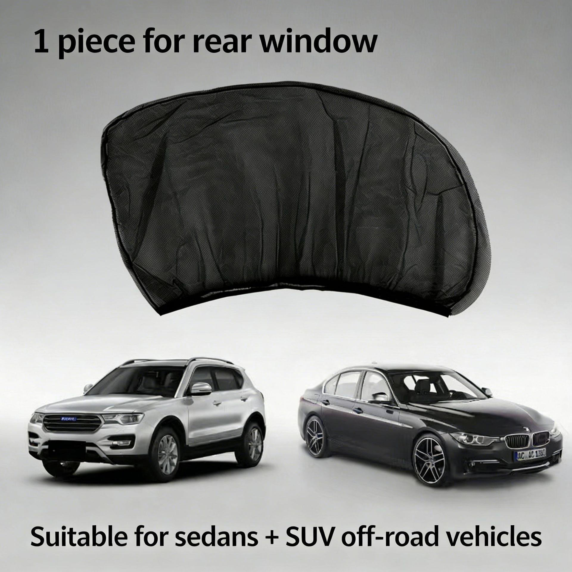 Car Window Mosquito Screen and Sunshade - Heat Insulation, Ventilation, Insect Protection Cover
Car Window Mosquito Screen and Sunshade - Heat Insulation, Ventilation, Insect Protection Cover