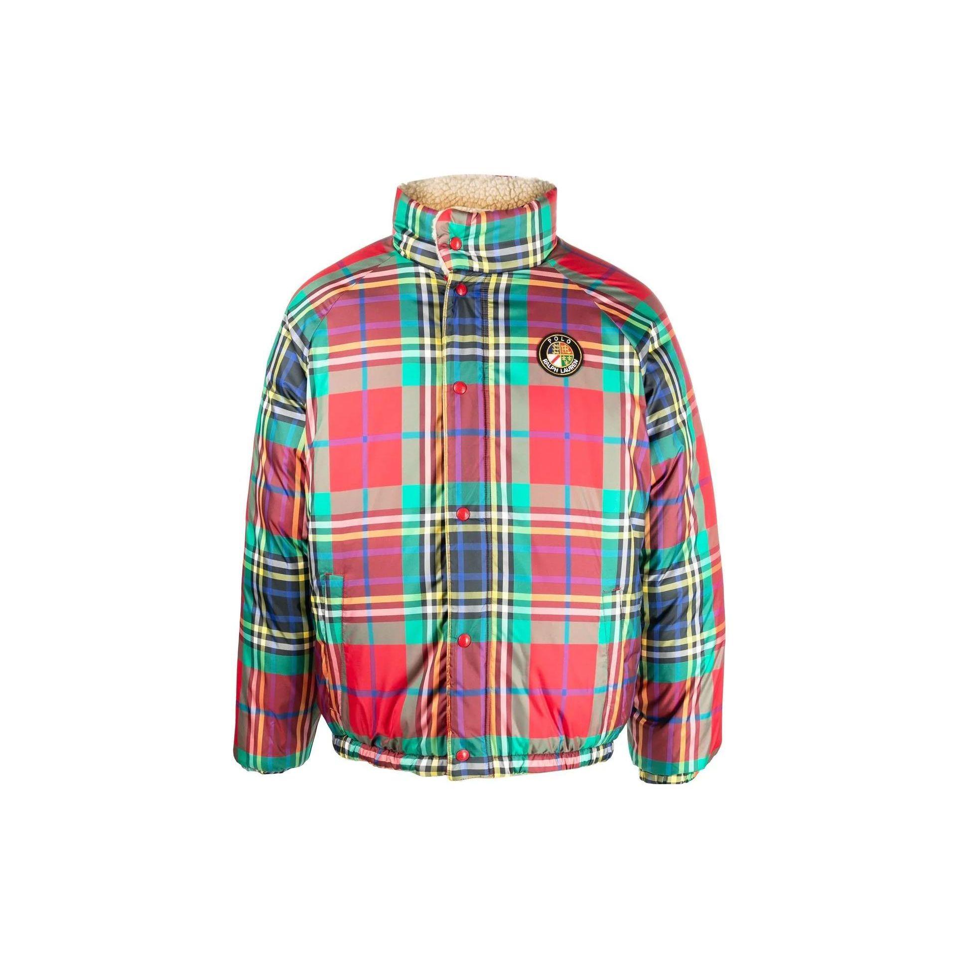 Polo Ralph Lauren SS23 Reversible Plaid Stand Collar Down Jacket Men Jacket Multicolor 710879811-001 L
Polo Ralph Lauren SS23 Reversible Plaid Stand Collar Down Jacket Men Jacket Multicolor 710879811-001 L