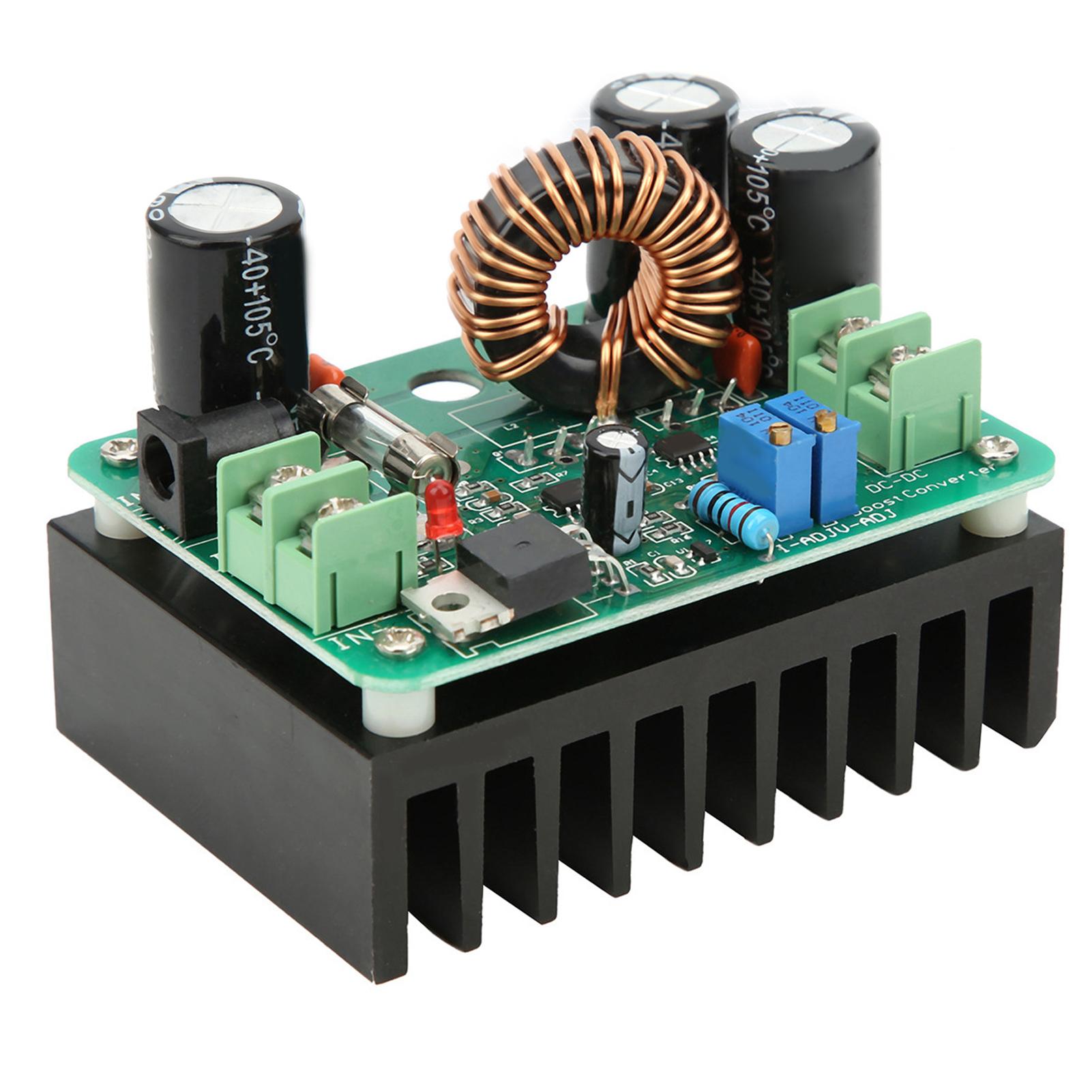 Модуль підвищення потужності 600 Вт DC 1060V до DC 1280V Підвищувальний перетворювач живлення для ноутбука, цифрових продуктів
Модуль підвищення потужності 600 Вт DC 1060V до DC 1280V Підвищувальний перетворювач живлення для ноутбука, цифрових продуктів