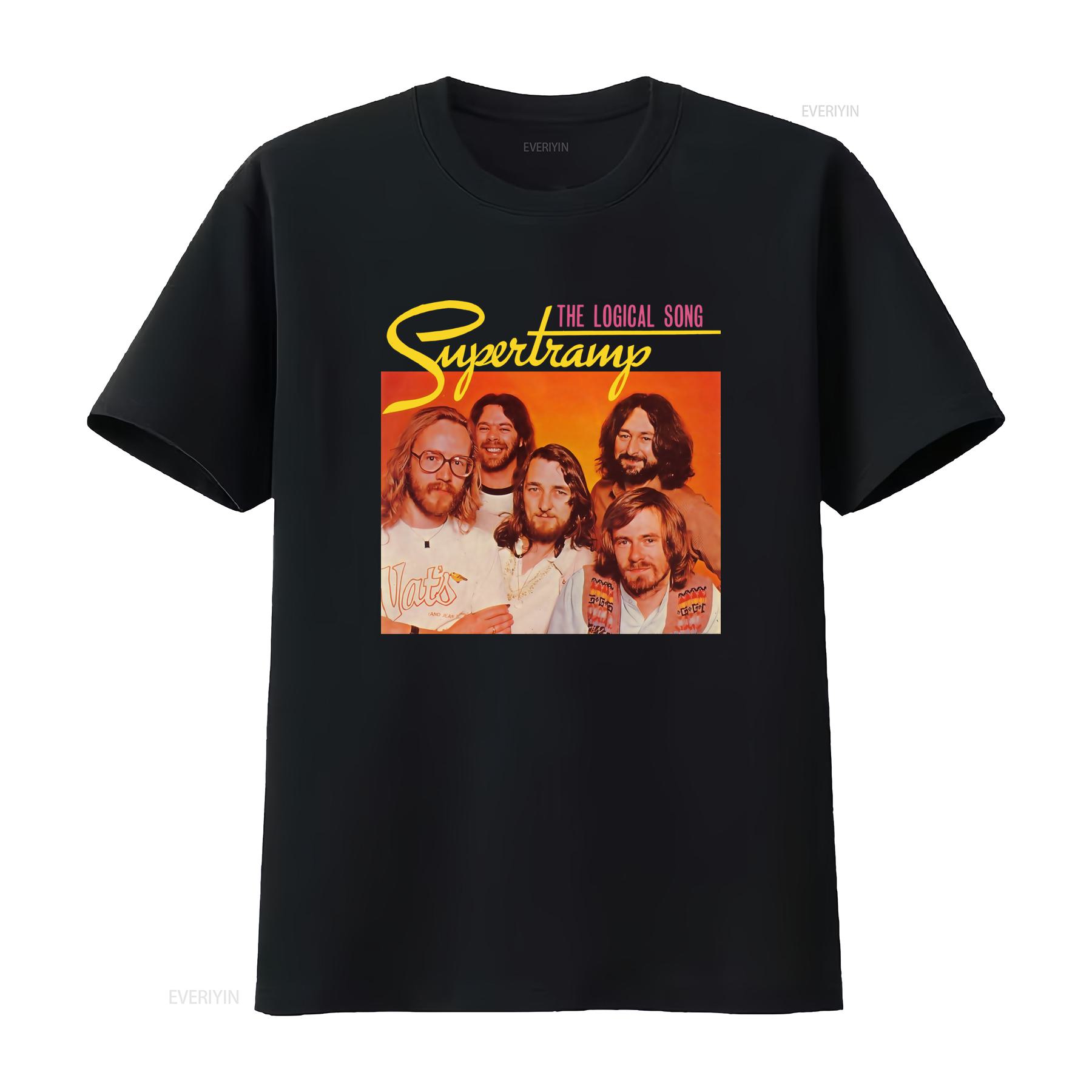 SUPERTRAMP THE LOGICAL SONG Band T Shirt for Black S 5XL OM102 vintage Washed Stretched Casual Soft streetwear graphic homme 4XL
SUPERTRAMP THE LOGICAL SONG Band T Shirt for Black S 5XL OM102 vintage Washed Stretched Casual Soft streetwear graphic homme 4XL