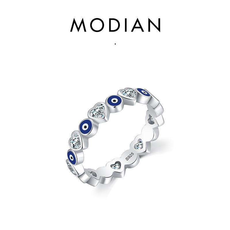 Modian Серебряное кольцо-сердце с синим цирконом S925 для женщин, корейский стиль, штабелируемый дизайн для указательного пальца. US Size 7
Modian Серебряное кольцо-сердце с синим цирконом S925 для женщин, корейский стиль, штабелируемый дизайн для указательного пальца. US Size 7