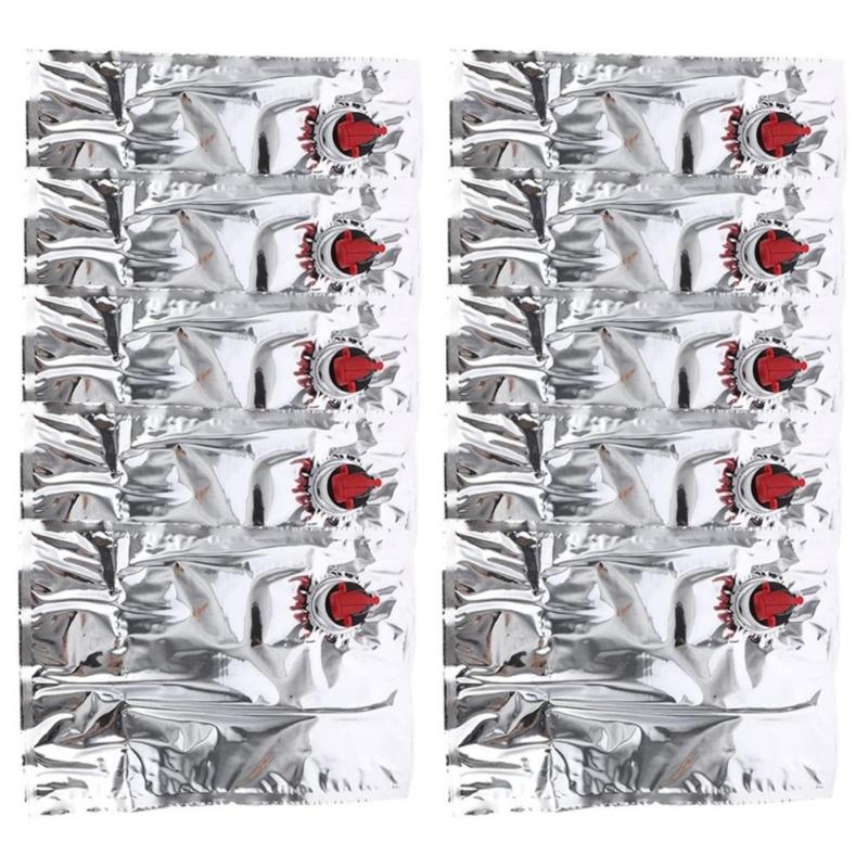 Pack of 10 Leak Proof Wine Bag 3L Capacity Wine Storage Bag Liquid Packaging Bag Suitable for Camping and Event Serving 1
Pack of 10 Leak Proof Wine Bag 3L Capacity Wine Storage Bag Liquid Packaging Bag Suitable for Camping and Event Serving 1