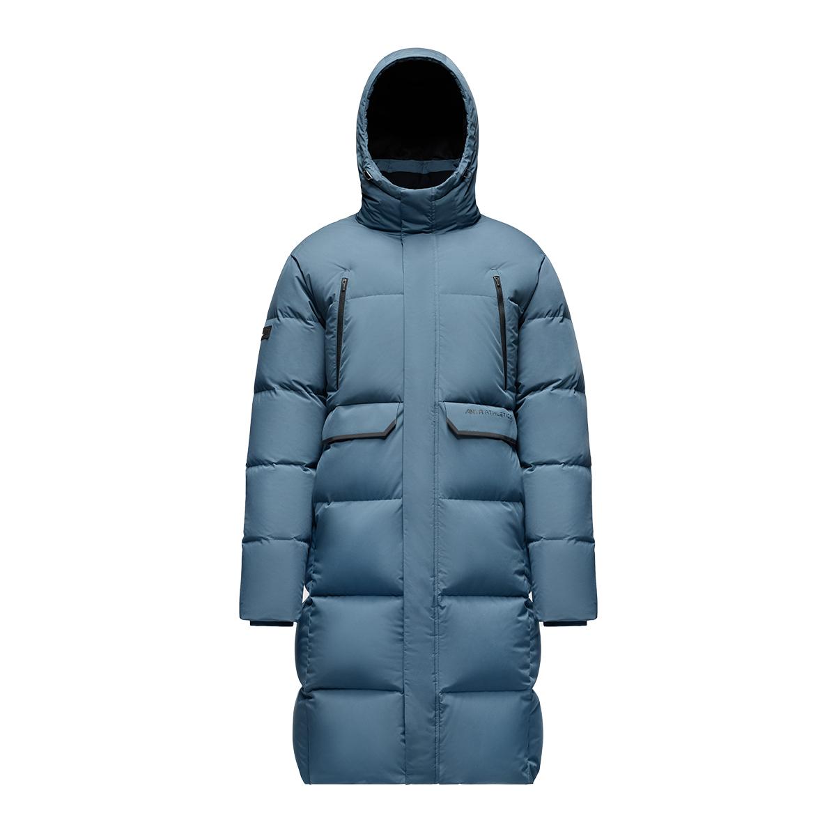 Anta Outdoor Series Solid Color Zipper Hooded Comfortable Breathable Mid-Length Down Jacket Men Outerwear Midnight-Gray 952447920-2 4XL
Anta Outdoor Series Solid Color Zipper Hooded Comfortable Breathable Mid-Length Down Jacket Men Outerwear Midnight-Gray 952447920-2 4XL