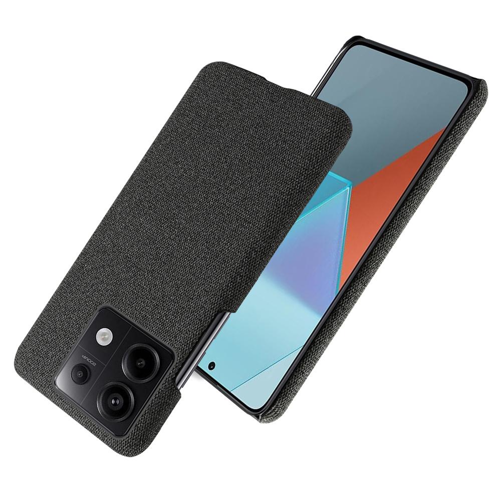 For Xiaomi Redmi Note 13 Pro 5G/Poco X6 5G Case Shockproof Phone Cover Cloth+PC Mobile Phone Shell Black
For Xiaomi Redmi Note 13 Pro 5G/Poco X6 5G Case Shockproof Phone Cover Cloth+PC Mobile Phone Shell Black