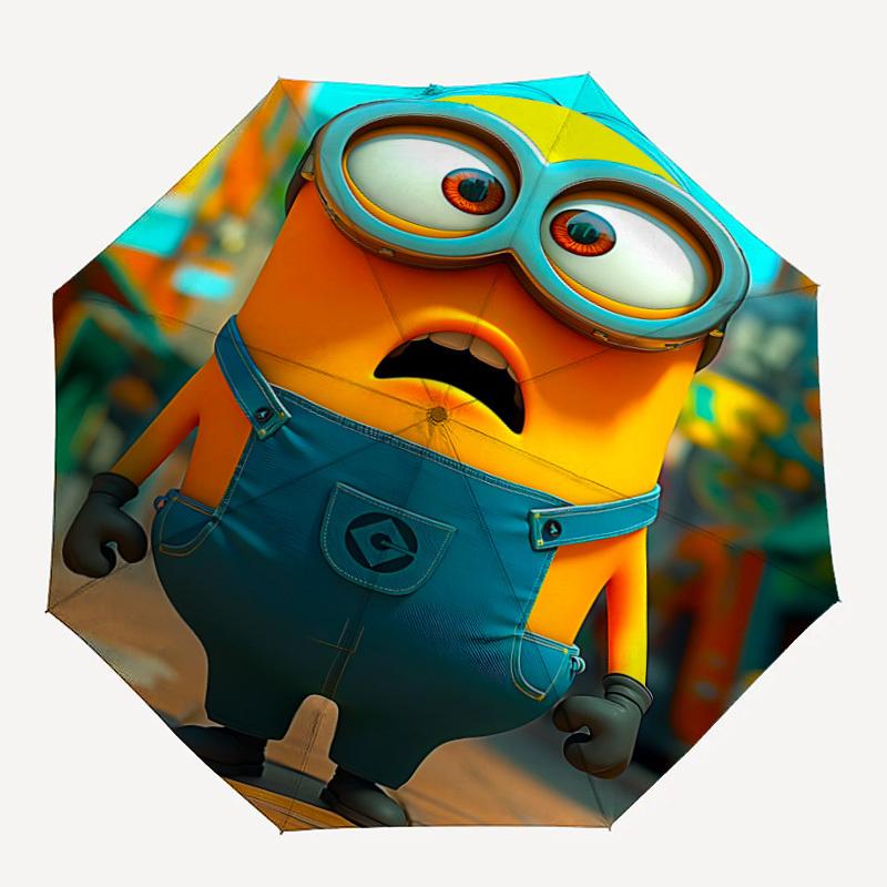 1pc Minion Automatic Open Umbrella - 8-Rib Compact Foldable Design, Durable Fabric for Casual & Fashion Use, 061
1pc Minion Automatic Open Umbrella - 8-Rib Compact Foldable Design, Durable Fabric for Casual & Fashion Use, 061