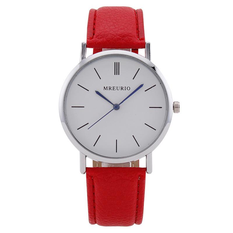 Nordic Minimalist Mens Watch With Quartz Movement And Leather Strap For Casual Wear White Red
Nordic Minimalist Mens Watch With Quartz Movement And Leather Strap For Casual Wear White Red