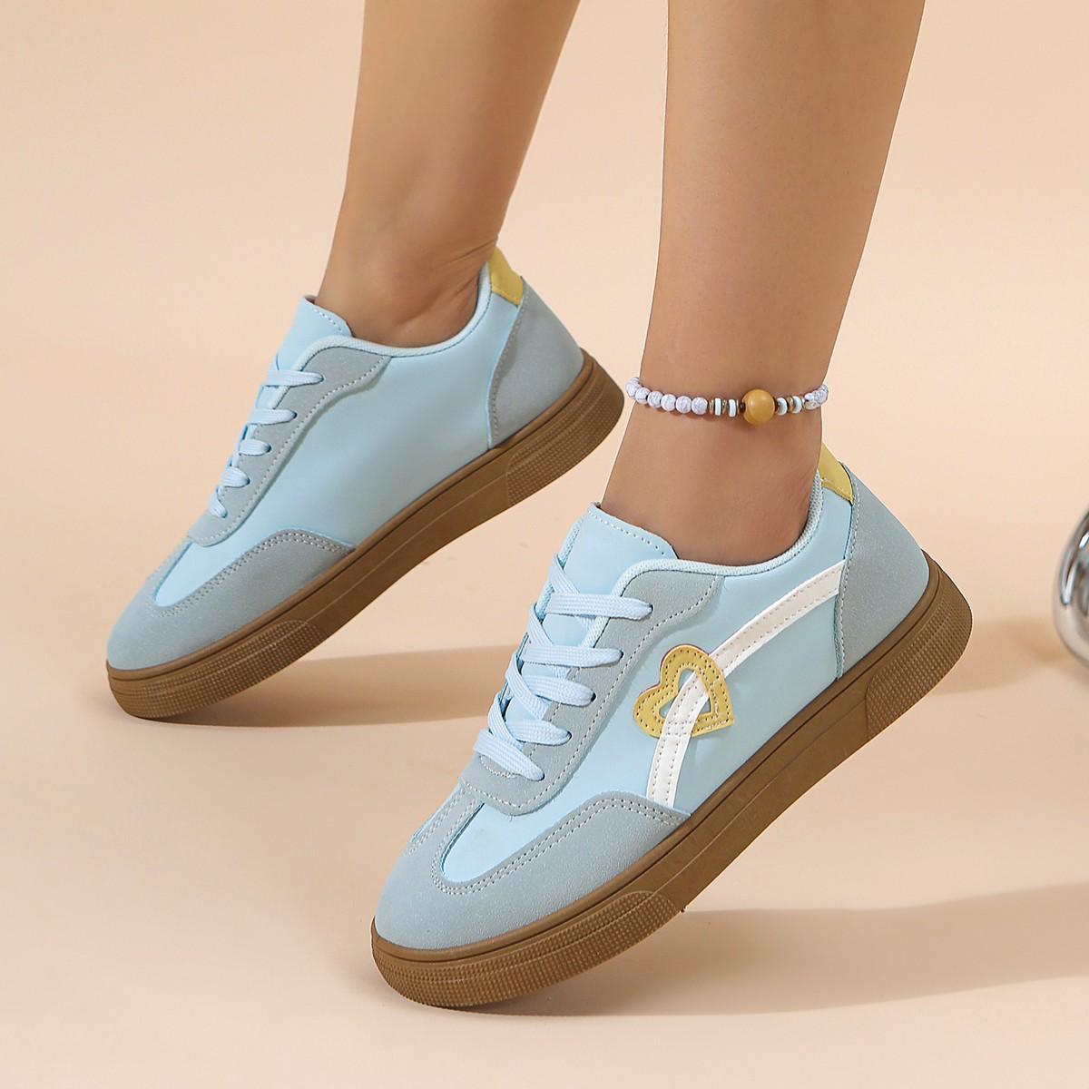 Модные весенне-осенние кроссовки на платформе, женские модные спортивные туфли на шнуровке смешанных цветов, женские удобные нескользящие плоские кроссовки 35 небесно-голубой
Модные весенне-осенние кроссовки на платформе, женские модные спортивные туфли на шнуровке смешанных цветов, женские удобные нескользящие плоские кроссовки 35 небесно-голубой