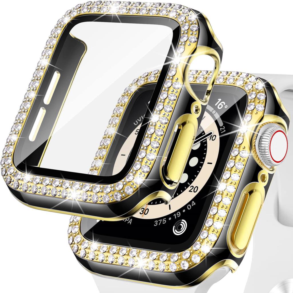 Glass+Cover For Apple Watch case 40mm 44mm 45mm 41mm iWatch Accessories Diamond+Screen Protector Apple watch serie 3 5 6 SE 7 8 45mm series 7 8 9
Glass+Cover For Apple Watch case 40mm 44mm 45mm 41mm iWatch Accessories Diamond+Screen Protector Apple watch serie 3 5 6 SE 7 8 45mm series 7 8 9