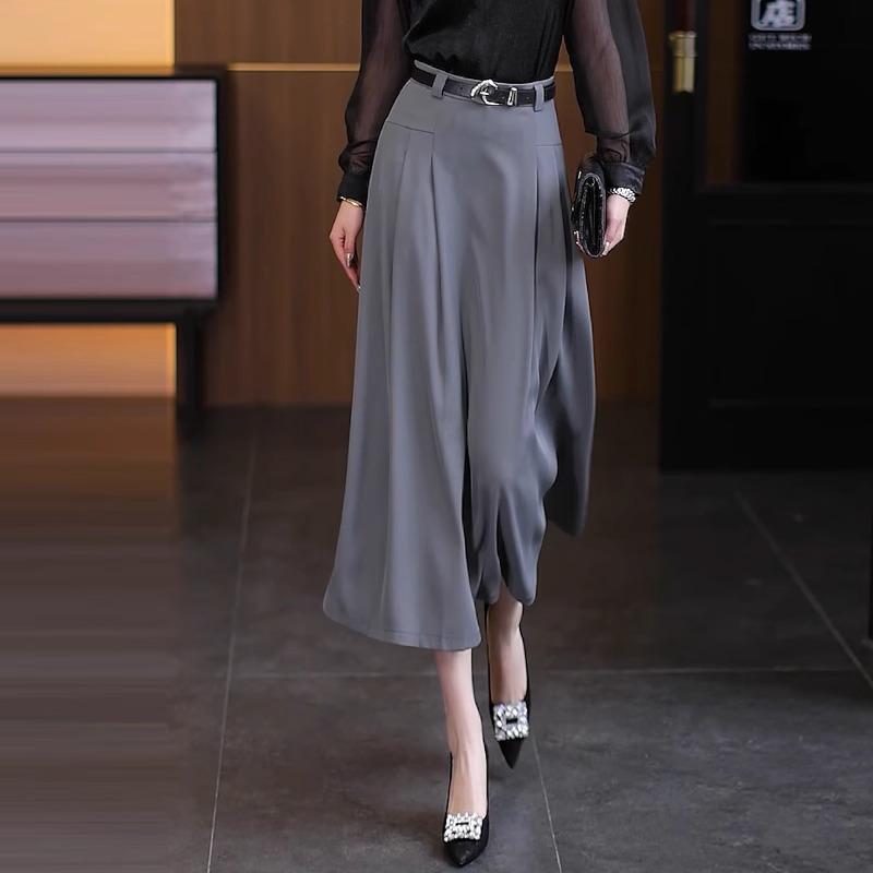 2025 Spring/Summer Women s A-Line Midi Skirt: Draped, Slimming, Pleated Over-the-Knee Fashion S (85-95 jin)
2025 Spring/Summer Women s A-Line Midi Skirt: Draped, Slimming, Pleated Over-the-Knee Fashion S (85-95 jin)